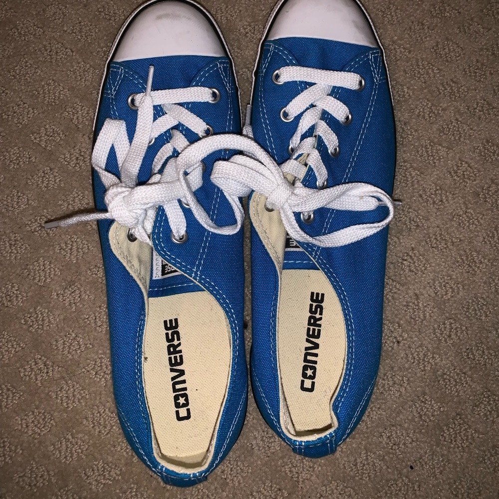 Blue Converse
